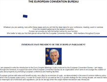 Tablet Screenshot of euro-congres.org